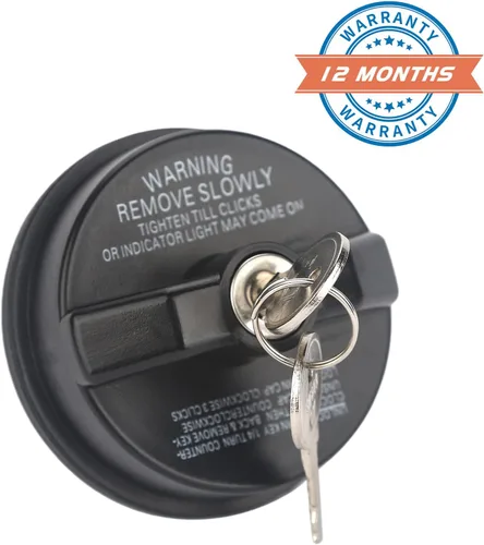 Miniatura 7 de Tapa de gas con bloqueo con 2 llaves, tapa de combustible con bloqueo compatible con Chevy Honda, Nissan, Acura, Mazda, Cadillac, GMC Vehicle