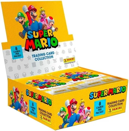 Miniatura 2 de Panini Super Mario Trading Cards - Caja de 18 fundas