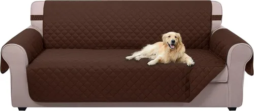 Miniatura 51 de U-NICE HOME Funda de sofá reversible para perros con correas elásticas, resistente al agua, protector de muebles para mascotas, funda de sofá