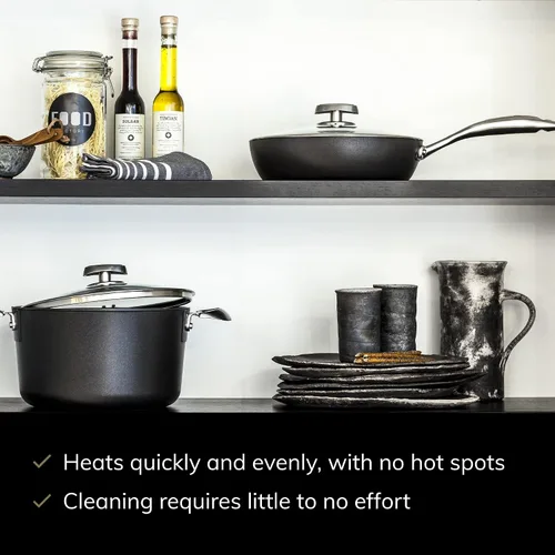 Miniatura 5 de SCANPAN Pro IQ - Juego de utensilios de cocina de 5 piezas, antiadherentes fáciles de usar, aptos para lavavajillas, utensilios de metal y horno