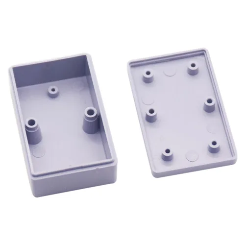 Miniatura 5 de Zulkit 12 cajas de proyecto de plástico ABS para proyectos eléctricos, caja de conexiones pequeña, color blanco, 2.17 x 1.28 x 0.79 pulgadas