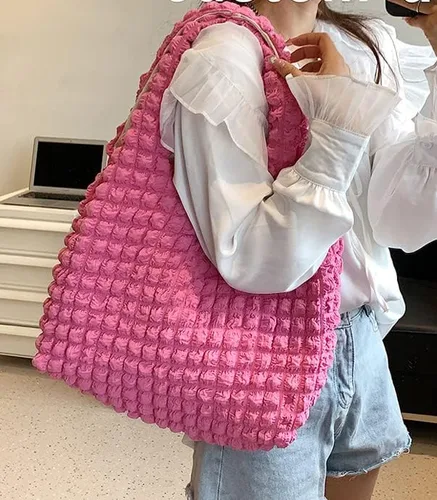 Miniatura 4 de Bolsas Hobo de burbujas para mujer, bolsa de mano de burbujas, bolsa de hombro de nube, bolso Hobo, bolso casual, bolso de regalo para mujeres 2023