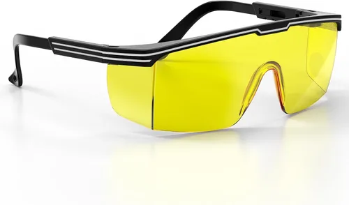 xaegistac Gafas de seguridad antivaho con escudos laterales, gafas protectoras UV400, gafas de seguridad resistentes a los impactos para hombres y