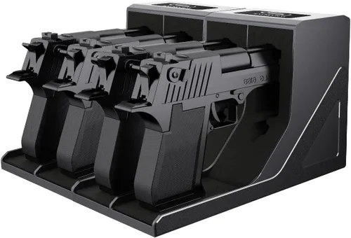Miniatura 9 de SUMING Cartuchera Universal para Pistola, Soporte para Pistola para Arma de Fuego, Porta Pistola Protectora para Arma de Seguridad, Compatible