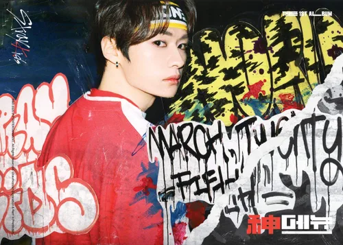 Miniatura 6 de Stray Kids 'Go' 1er álbum versión aleatoria 80p PhotoBook+2p PhotoCard+8p Folleto lírico+4 películas cortadas+tarjeta secreta+seguimiento Kpop