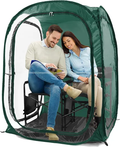 Miniatura 14 de WeatherPod® Pop-Up Sports Tent 1-2 Person – Instant Setup MyPod™ Original Shark Tank All-Weather Shelter for Outdoor Sports, Rain, Wind & Cold
