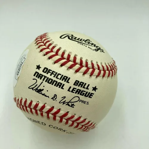 Miniatura 3 de Warren Peace firmó la leyenda oficial de la liga negra de béisbol de las Grandes Ligas JSA COA - Béisbol con Autógrafo