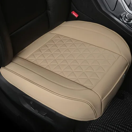 Black Panther 1 par de fundas protectoras de lujo para asientos delanteros, cojines protectores para el fondo del asiento, antideslizantes y