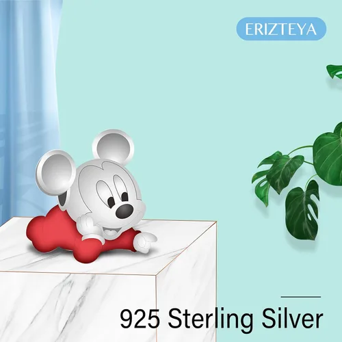 Miniatura 3 de Erizteya Fantástico dije de ratón de dibujos animados para pulseras para mujer, collares, joyería de feliz cumpleaños, día de la madre, regalos