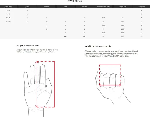 Miniatura 4 de Swix Shield Split - Guantes de esquí para hombre