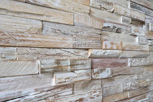 Miniatura 2 de WoodyWalls - Paneles de pared 3D, paneles de madera hechos de tablones de madera de granero, cada panel de madera está hecho a mano, juego de 10