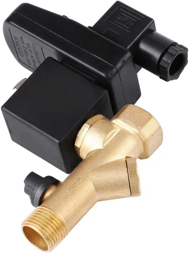Miniatura 6 de Válvula de drenaje automática Válvula de drenaje temporizada electrónica G1/2 DN15 para la CA 230V de la gestión del condensado del compresor de aire