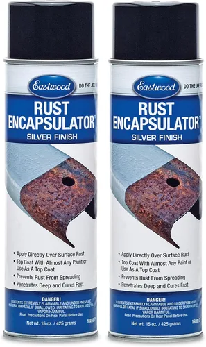 Miniatura 11 de Eastwood Spray para eliminar óxido con acabado mate texturizado Aerosol previene la corrosión del óxido, fórmula fortificada con epoxi y baja