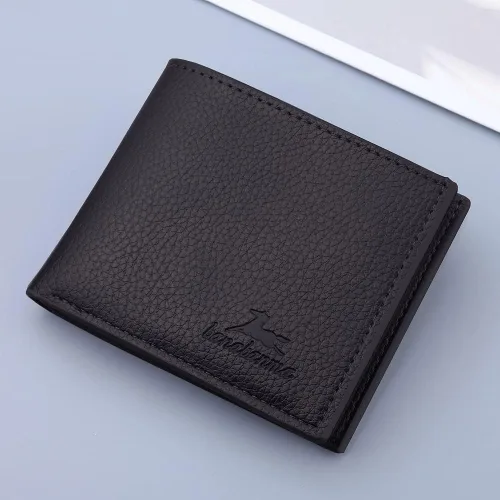 Miniatura 51 de Cartera delgada para hombre con monedero, cartera minimalista con cremallera, carteras plegables para hombre con tarjetero de crédito, cartera