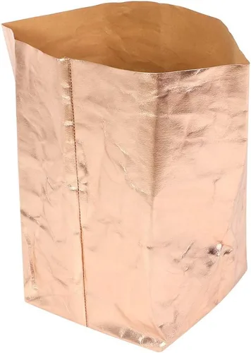Miniatura 3 de Fydun Kraft Paper Washable Reusable Planting Bag Plant Growing Bags for Garden Balcony Rose Gold20x20cm Kraft Paper Washable Reusable for Family
