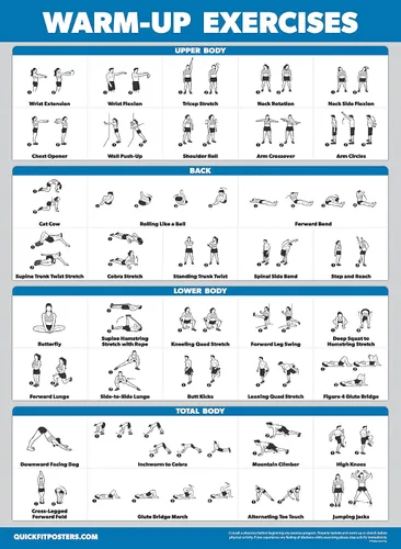 Miniatura 4 de Palace Learning Paquete de 3 – Entrenamientos de pelota medicinal Volumen 1 y 2 + Juego de póster de ejercicios de calentamiento – Gráficos