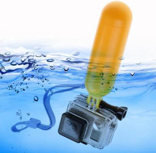 Miniatura 7 de Monopod flotante de mano flotante para GoPro Hero 6/5/5 sesión/4 sesión/4/3+/ 3/2/1, SJ4000/SJ5000, con tornillo de mango largo y correa de muñeca