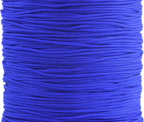 Miniatura 137 de KONMAY 1 rollo de cuerda de nailon para hacer pulseras de 150 yardas, trenzado de nailon Shamballa Macramé/cordón de cuentas de 0.4mm, cordón