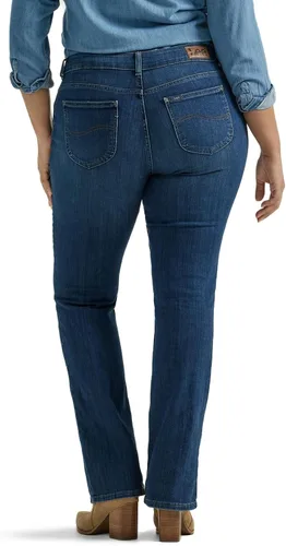 Miniatura 3 de Lee Legendary Pantalón de mezclilla, corte de bota, tiro medio, para mujer