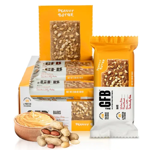 Miniatura 10 de The GFB Barras de Proteína de Avena y Pasas - Sin Gluten, a Base de Plantas, Sin OGM, Fabricadas de Forma Sostenible – Ridículamente Sabrosas