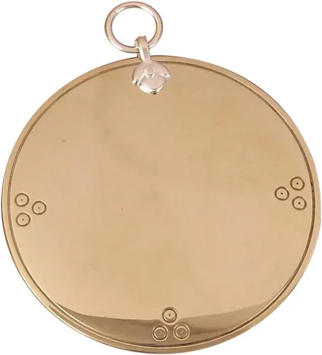 Espejo de latón Feng Shui Bagua de 2.5 pulgadas, espejos manuales para chismes, geomancia, cóncavos de doble cara, convexos para colgar en puertas,
