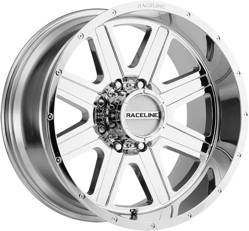 Miniatura 8 de Ruedas Raceline 940M HOSTAGE Negras Con Acabado Mecanizado 16X8" 5X114.3 Patrón de Pernos 0mm Desplazamiento/(4.5"E/S) 8 Radios Aluminio Ruedas