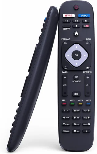 PZL Nuevo reemplazo universal NH500UP para control remoto Philips TV, para Philips Smart TV 43PFL4902/F7 40PFL4901/F7 50PFL5602/F7 43PFL5602/F7