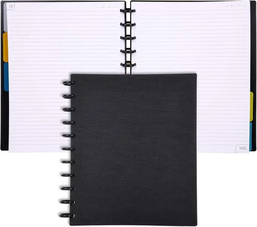 Miniatura 157 de Talia - Cuadernos de notas con tapas, planificador, personalizables, (Azul de Verano, Junior (5.5 pulgadas x 8.5 pulgadas)) Azul verano