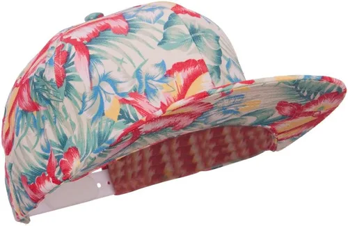 Miniatura 4 de Jeanne Simmons Gorra Snapback de algodón hawaiano para hombre