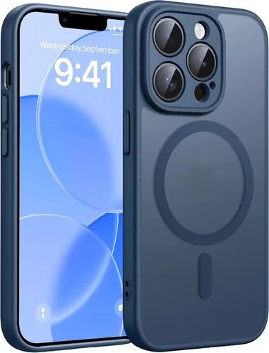 Miniatura 250 de FNTCASE - Funda para iPhone 16 Pro: magnética, mate, translúcida, de grado militar, protectora contra caídas, resistente, fina, duradera y a prueba