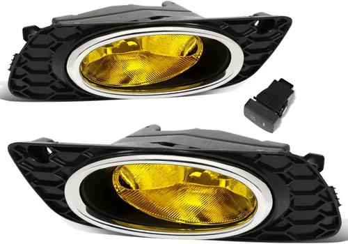 Auto Dynasty Conjunto de luces antiniebla compatible con Honda Civic 2012 de 4 puertas, luces antiniebla de conducción con interruptor, lado del