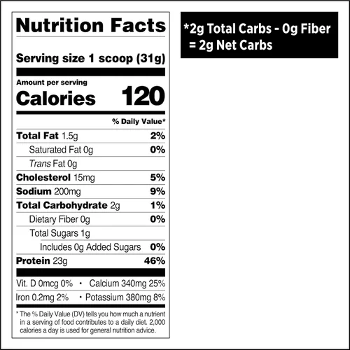 Miniatura 7 de Quest Nutrition Proteína en polvo de mantequilla de maní, 23g de proteína, 1g de azúcar, bajo en carbohidratos, sin gluten, 1.6 libras, 23 porciones