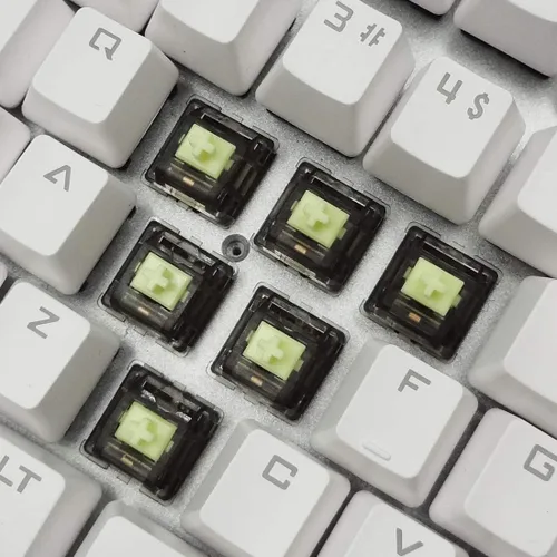 Miniatura 5 de DUROCK Interruptores lineales, serie L Lineales lisos, interruptor de teclado prelubricado de 5 pines para teclados mecánicos MX