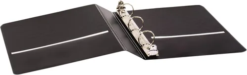 Miniatura 3 de Tops Cardinal - Carpeta de anillos redondos, 1 pulgada, 8-1/2 x 5-1/2 pulgadas, color negro (07201)