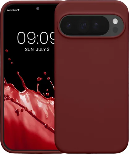 Miniatura 462 de kwmobile Funda Compatible con Google Pixel 6 Pro - Funda de teléfono de silicona TPU con acabado suave - Azul Arrecife