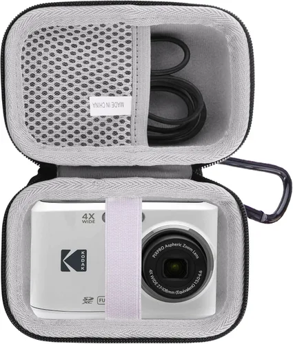 Miniatura 8 de Funda rígida de EVA compatible con KODAK PIXPRO C1/KODAK FZ55/FZ45/FZ43 Funda de protección de cámara digital. (negro)
