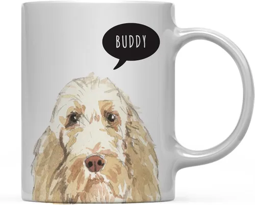 Miniatura 30 de Andaz Press Taza de café personalizada de 11 onzas para perro, Shih Tzu Shorter Haired Up Close, paquete de 1 Shih Tzu pelo más corto personalizado