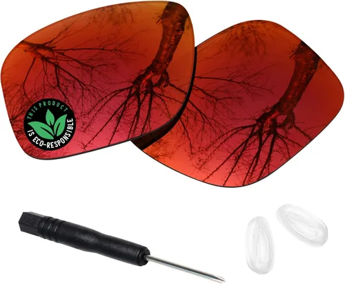 Raydi Lentes de repuesto de policarbonato para Oakley Holbrook Holbrook XL Gafas de sol cuadradas de metal Holbrook