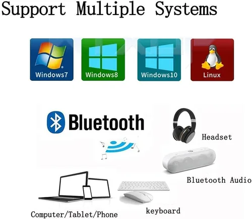 Miniatura 3 de MQUPIN Tarjeta inalámbrica de doble banda, Intel 7260.HMW de doble banda, adaptador de red AC 7260+Bluetooth 4.0 USO para Intel AC Half Mini Pcie