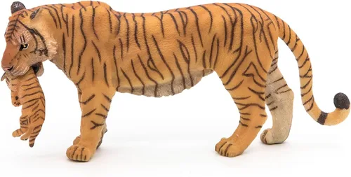 Miniatura 9 de Papo Juego de figuras de juguete de Tigresa con Cub