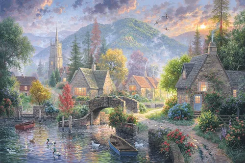 Miniatura 34 de Kit de pintura por números de Ledgebay para adultos: kit de pintura por números para principiantes a avanzados - Divertidos proyectos de arte y Ruta