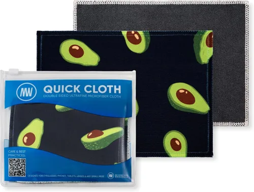 Miniatura 7 de Quick Cloth - Paños de limpieza de lentes de microfibra de 8 x 8 pulgadas, astrología, 1 paquete con funda, limpiador de lentes de doble cara