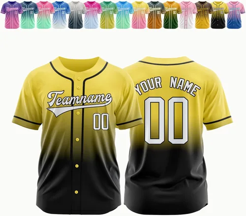 Miniatura 11 de Camiseta de béisbol personalizada, nombre de béisbol personalizado, logotipo de número, camiseta de béisbol personalizada para hombres, mujeres