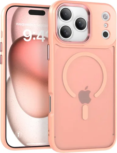 IAIYOXI Funda magnética para iPhone XR [compatible con MagSafe], translúcida mate, delgada, delgada, a prueba de golpes, para mujeres, hombres y