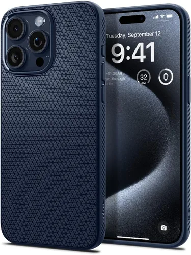 Miniatura 19 de Spigen Liquid Air - Funda diseñada para iPhone 13 (2021), color negro mate