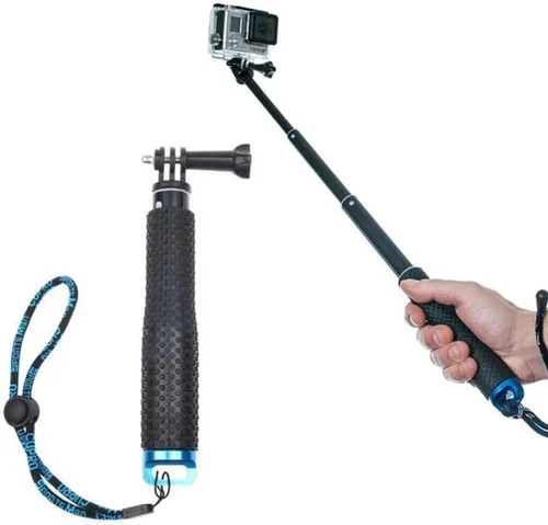 Extensión ajustable de agarre de mano subacuática de 19 pulgadas, poste monopod para GOPRO Hero 6/5/5/5 sesión/4/3+/ 3/2/1, GeekPro, AKASO, Xiaomi