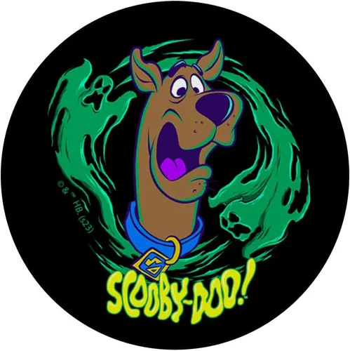 Miniatura 3 de Scooby-Doo Surrounded By Ghosts - PopSockets intercambiables con cabeza envejecida