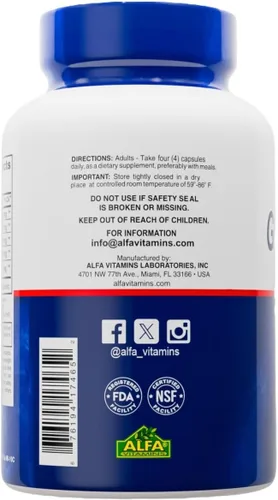 Miniatura 3 de Suplemento nutricional de glucosamina y condroitina de alta calidad, soporte saludable para articulaciones, huesos y rodillas, rico en MSM y Cápsula