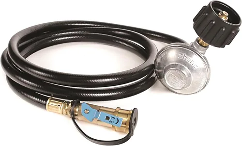 Miniatura 4 de Camco 57629 - Manguera reguladora de propano, 6 pies, con conector rápido hembra de Acme Nut