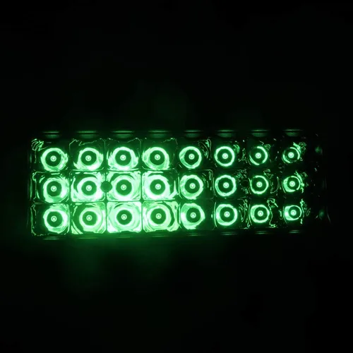 Miniatura 9 de Barra de luz LED verde todoterreno de 36 W, 7 pulgadas, luces antiniebla impermeables para furgoneta, camioneta, camión, ATV, UTV, SUV, camión